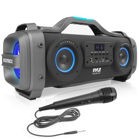 get electric boom boxes|boomboxes for outside use.